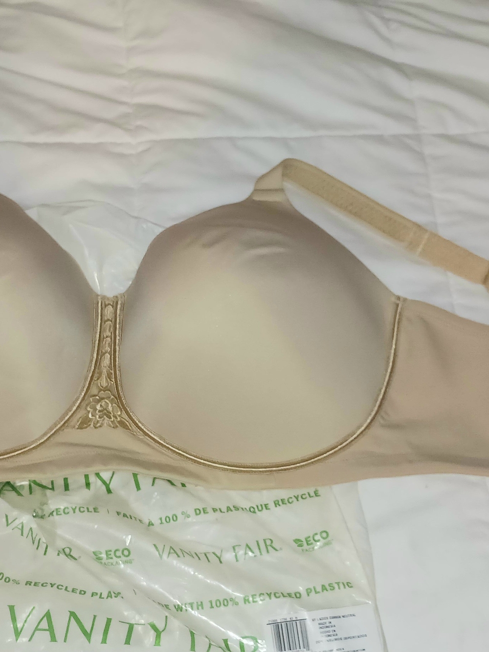 Vanity Fair Lingerie® Back Back Smoother Full-Figure Wireless Bra 71380 -42 H